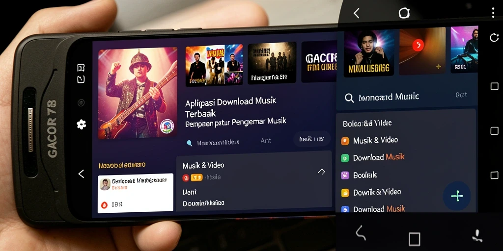 Tampilan antarmuka GACOR78 yang menarik dan fungsional untuk Download Musik.