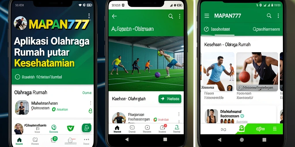 Tampilan antarmuka aplikasi MAPAN777 yang mudah digunakan.