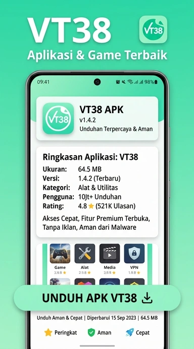 Unduh dan Instal APK vt38 untuk Android